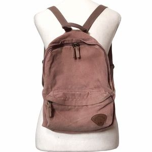 BILLABONG CANVAS MINI MAMA WASHED CORDUROY PINK BACKPACK
